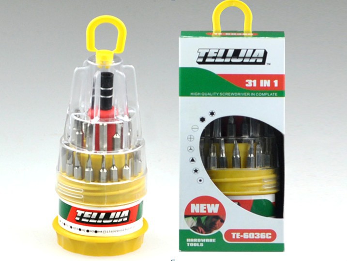 供应电讯组合套装拆机工具 iphone 小米 华为 31合1拆机螺丝刀