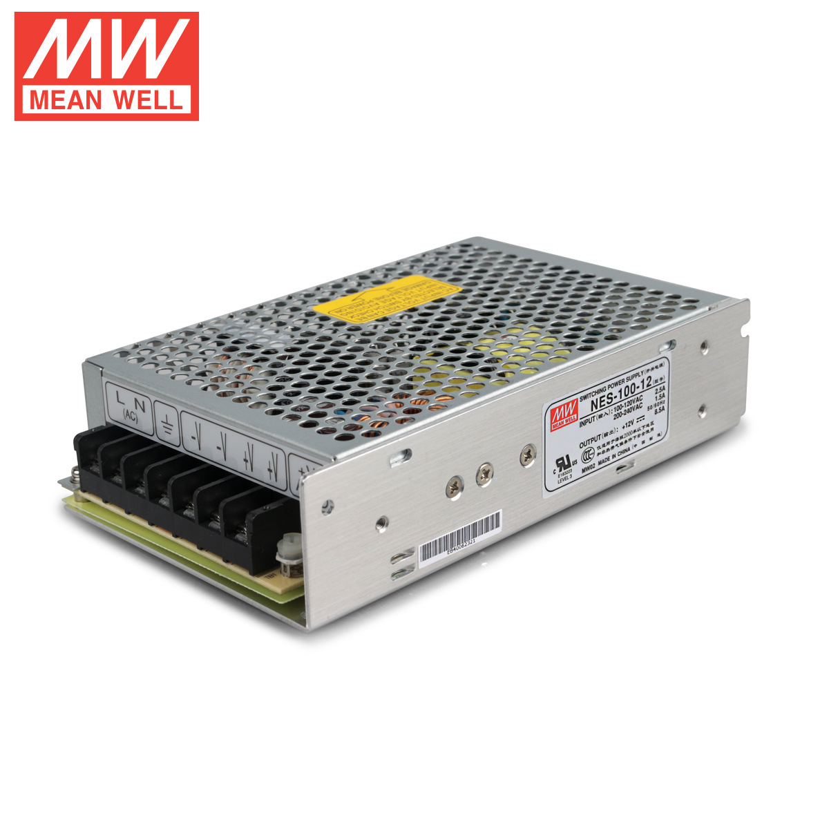 ȫ��ԭװ̨��MEAN WELL��γ���ص�Դ NES-100-12 100W 12V 8.5A
