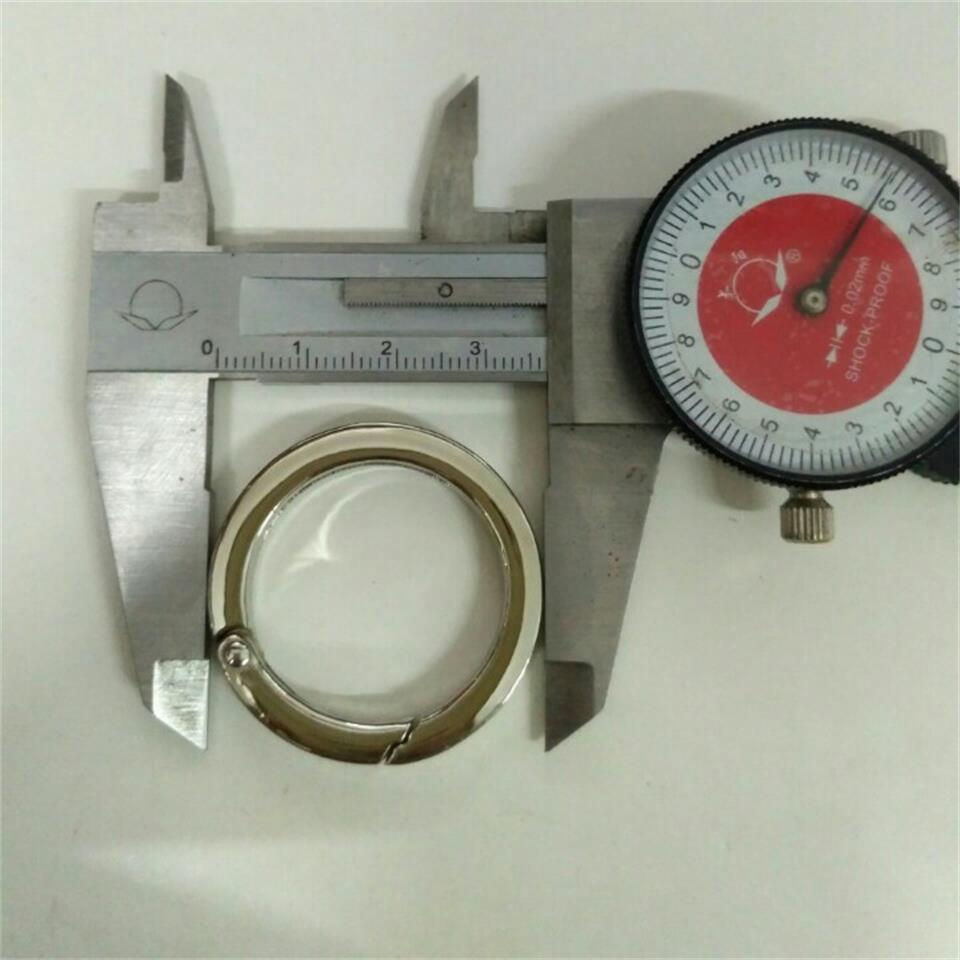 供应挂镀高档白镍锌合金方线弹簧圈外径37MM*内27MM