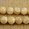 Organic round beads, accessory handmade, wholesale