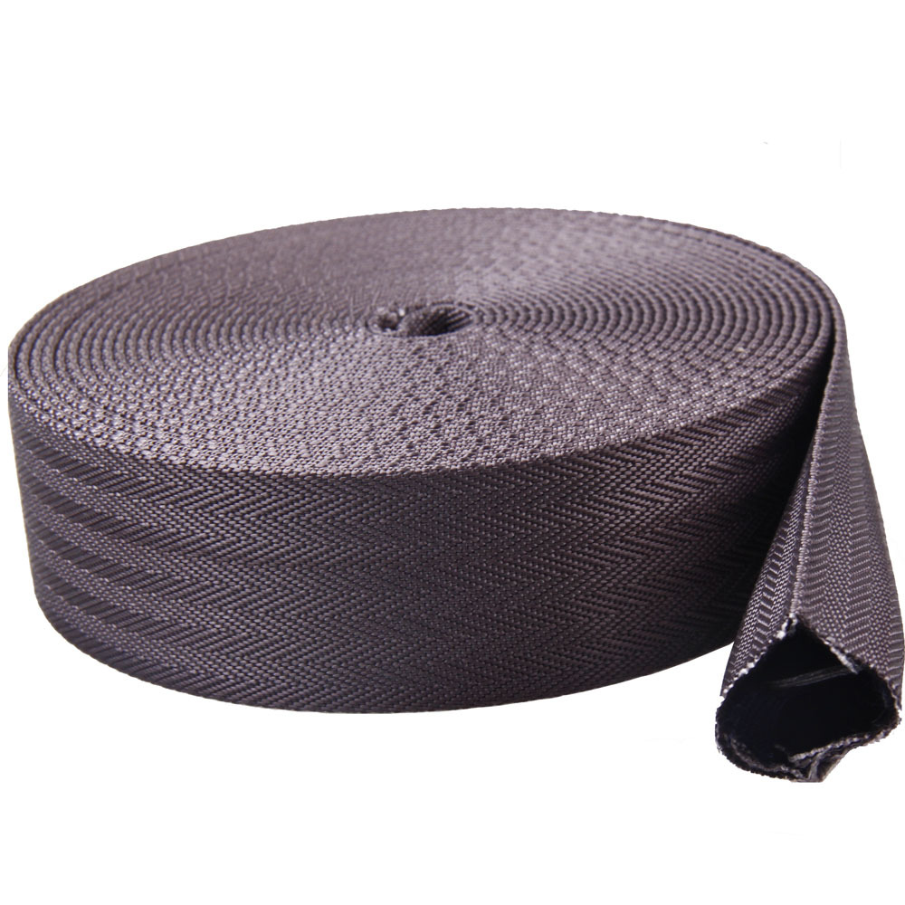 广州厂家 1.5寸 3.8cm 十斜纹 尼龙空心带 锦纶织带