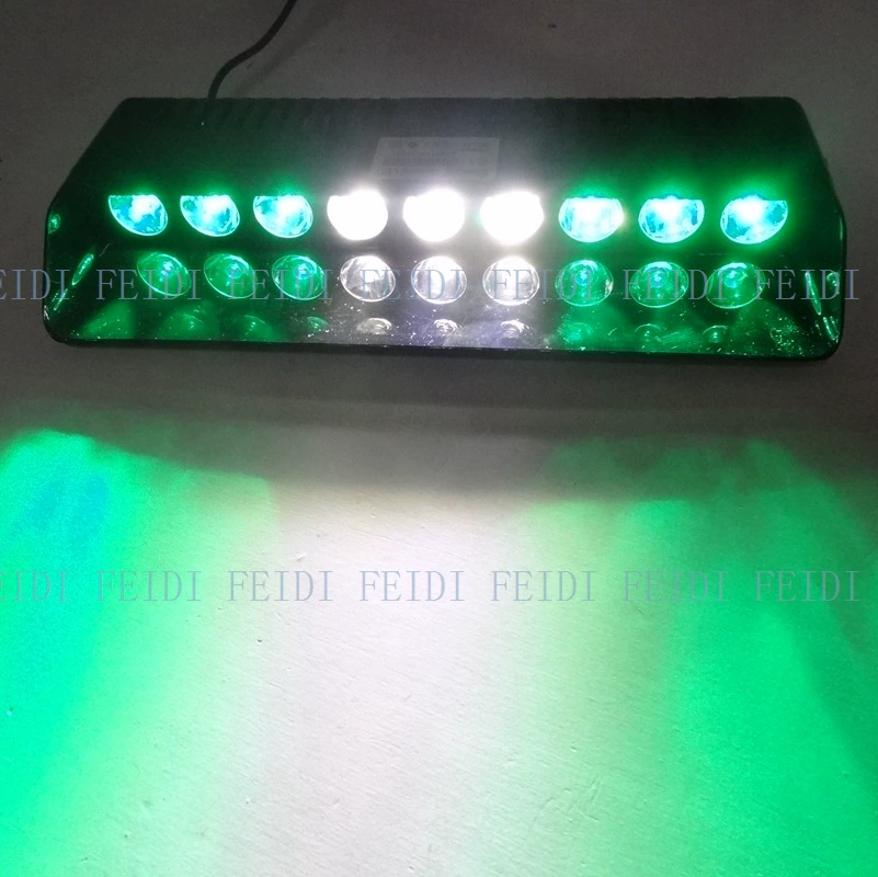 02007 Красный, Белый и Синий 9W лопаты свет, всасывающий cup LED стробоскоп панель LED строб высокой яркости стиль