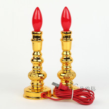 电供灯财神灯电烛台电蜡烛红蜡烛供佛灯供灯 佛具用品批发
