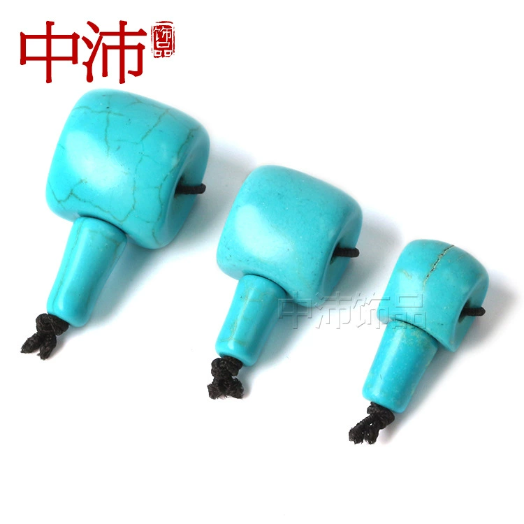 Бирюзовый пудра четки с круглыми бусинами браслет аксессуар футболка