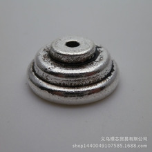 合金配件  圆形 帽盖 吊筒 串珠 19*8mm手链DIY配件 11264