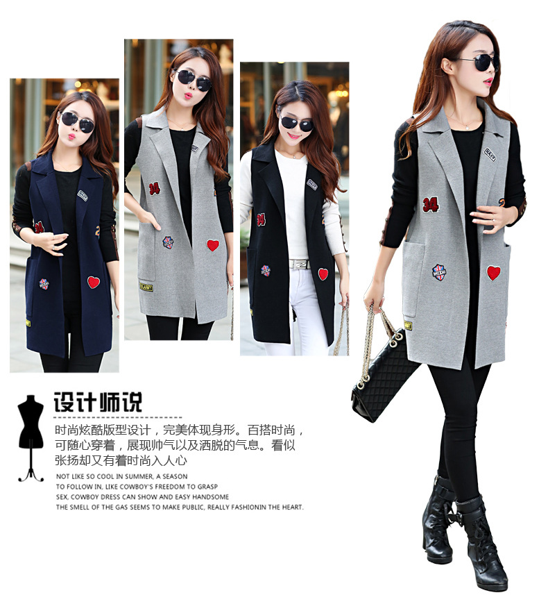 Gilet femme en Cardigan - Ref 3318399 Image 5
