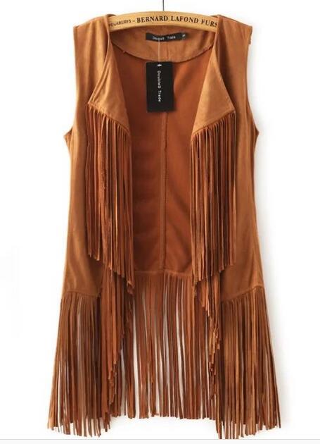 Gilet femme en Velours velours daim - Ref 3434791 Image 13