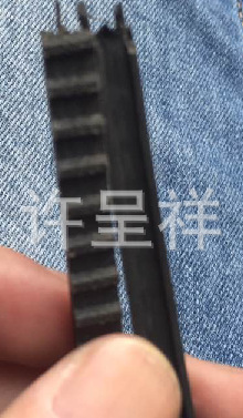 生产加工开槽皮带1014XL橡胶同步带