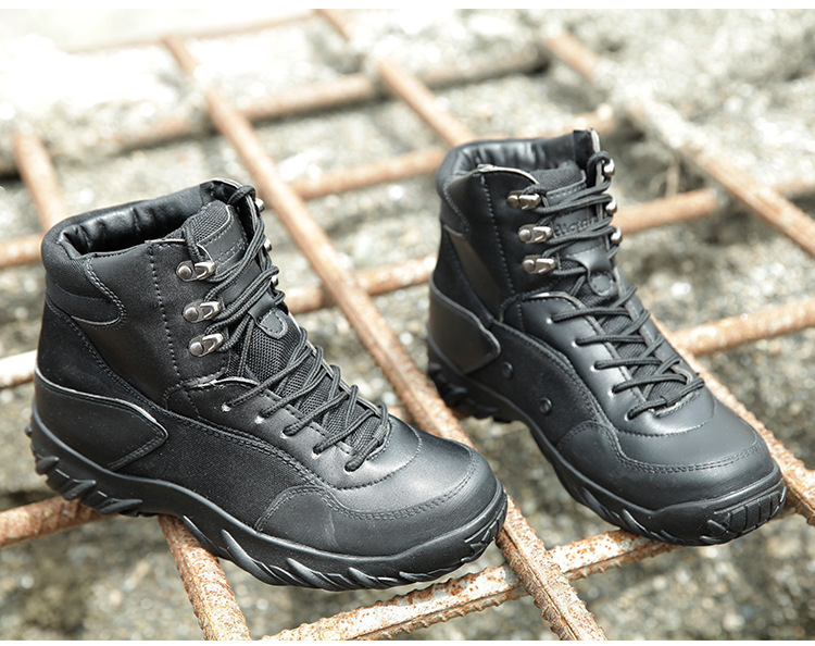 Bottes militaires pour homme en cuir - Ref 1397338 Image 17