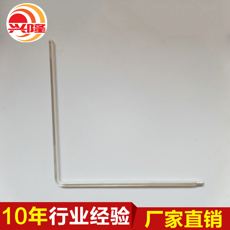 专业提供 玻璃水银温度计 工业90度直角玻璃温度计