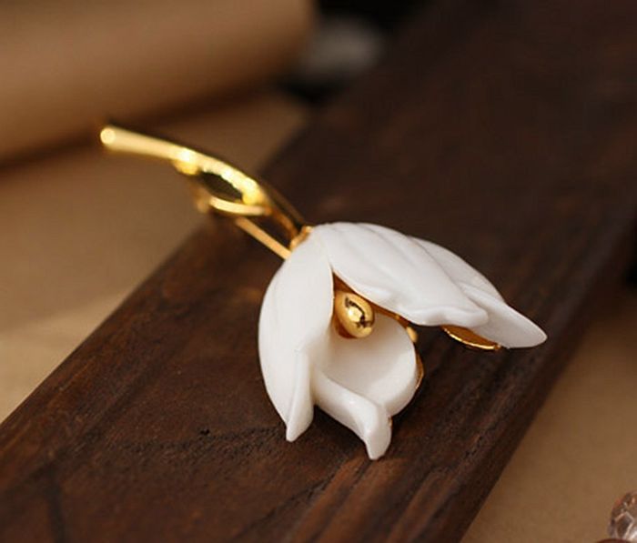18g Weight Corsage, Brooches Classification Cocktail Party Occasion Alloy Material Tree, Flower Pattern All Seasons Season Women's Gender Retro Style Retro Pin Tree Flower Alloy Women's Corsage Brooches 5
