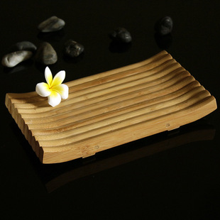 Ota's bamboo steak sushi container Japanese and Korean tableware tray bamboo platform platter stool board life special wooden support
