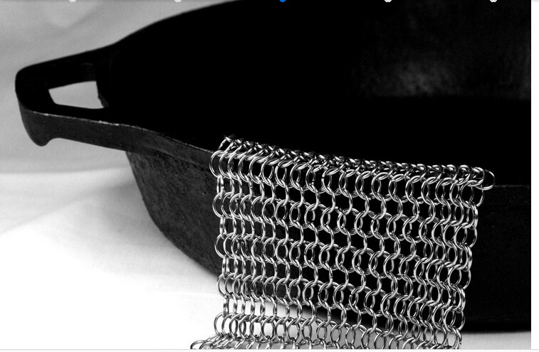 不锈钢环网，刷锅网，链甲洗涤器