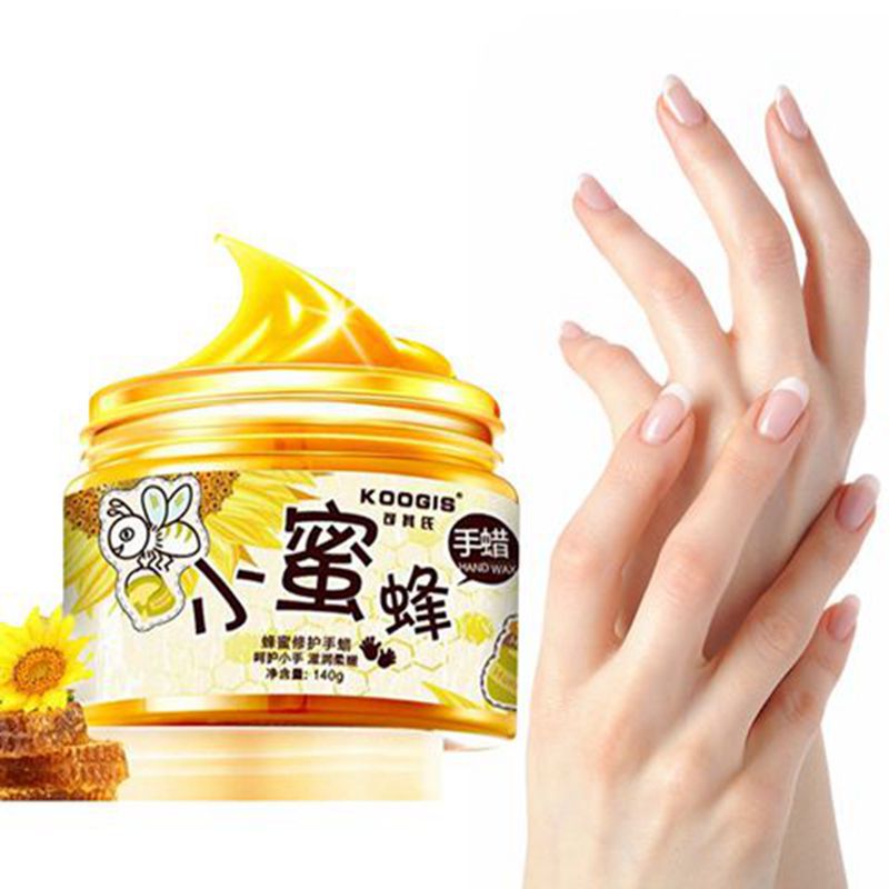 Honey Milk Hand wax Hand membrane Replenish water moist Rejuvenation Moisture Chapped Hand membrane Autumn winter hand cream