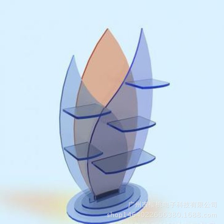 广州高档亚克力三层 展示架 眼镜 墨镜 太阳镜 展架  架子 可定制