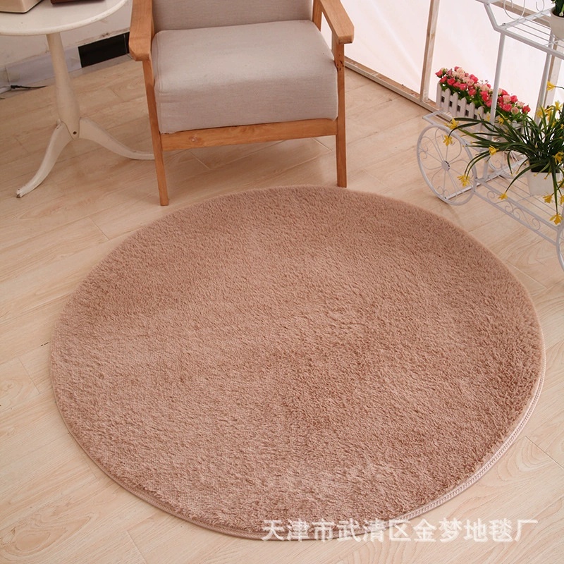 Round carpet, laptop, hexagonal tent, increased thickness, hanging basket