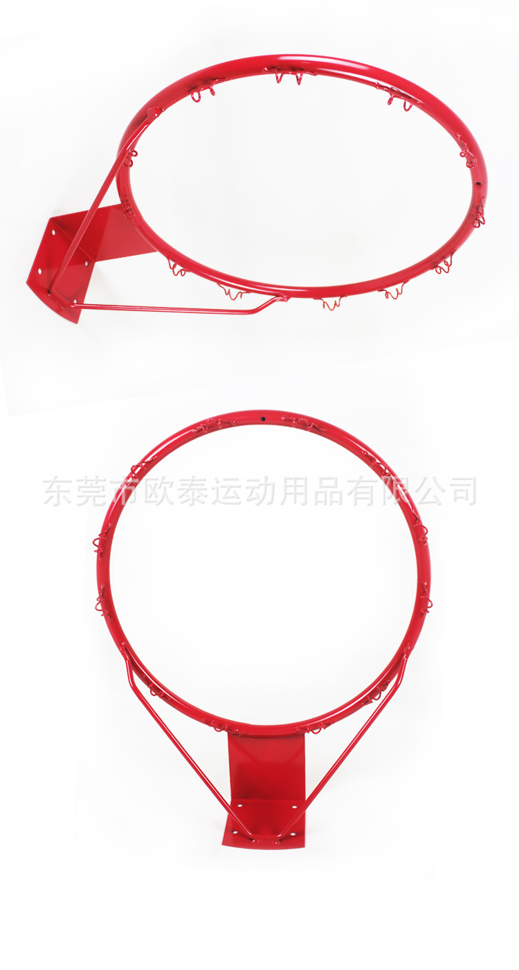儿童篮框简易安装 休闲娱乐篮球框投篮框练习圆圈框架 墙壁挂家用-阿里巴巴