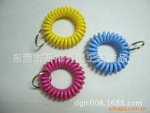 现货供应弹簧钥匙圈  QQ圈 钥匙弹簧圈   发圈  号码牌手圈