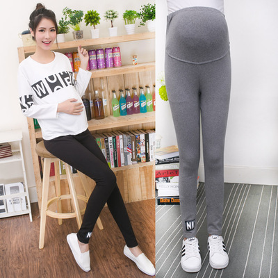 孕妇装春秋新款 孕妇打底裤 孕妇裤 纯棉 春秋 一件代发|ms