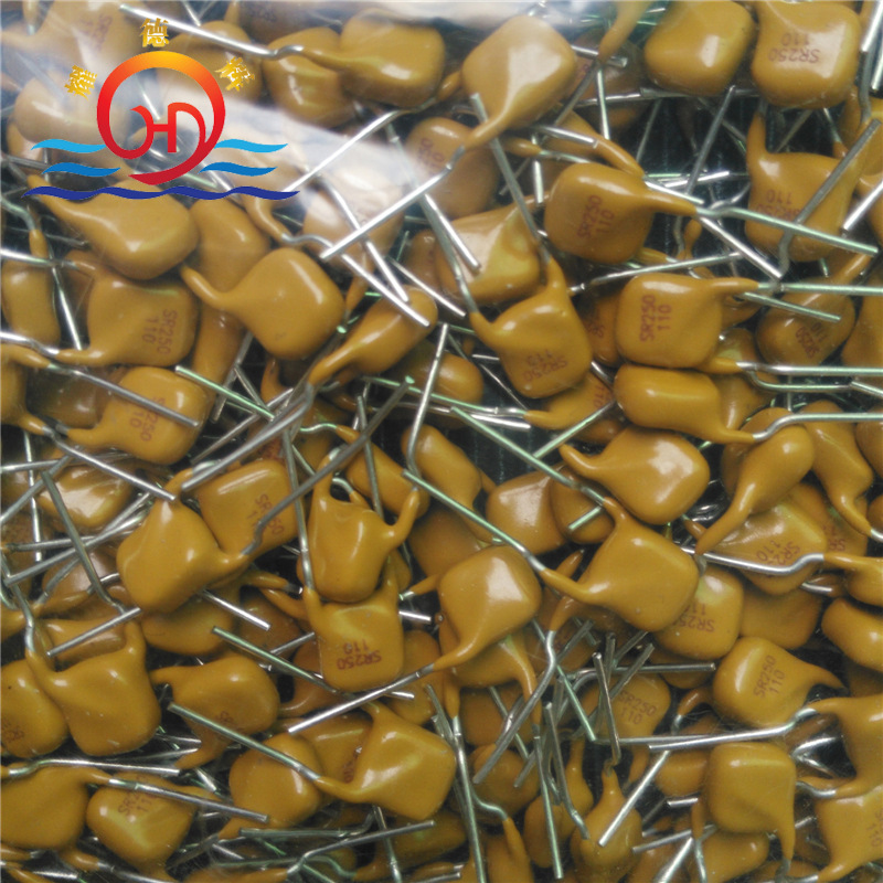 PPTC自恢复保险丝SR250-110，250V 0.11A 通讯交换机用过流保护