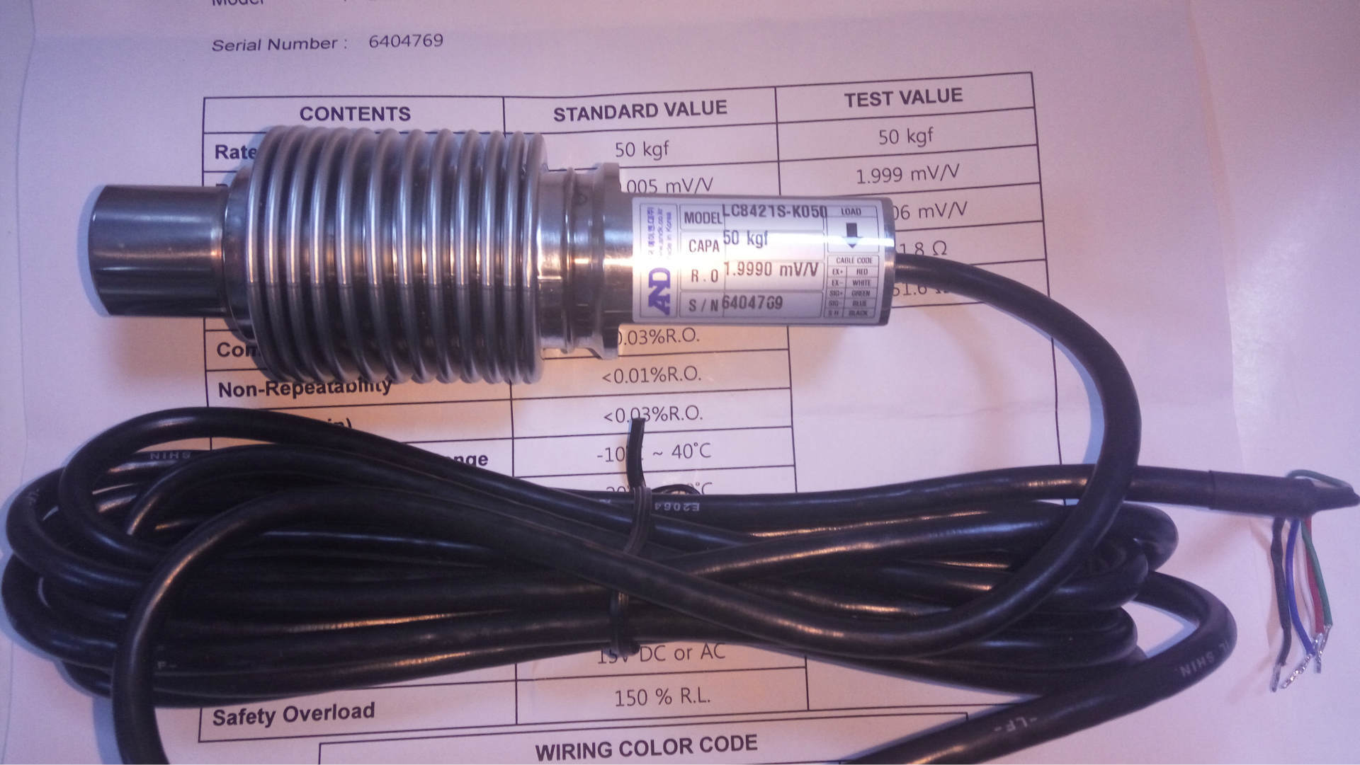 销售韩国AND 感应器 计量 电子显微镜 重量及金属选别机