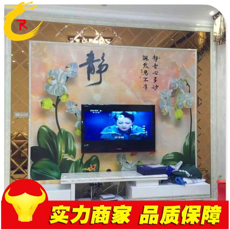 佛山木塑橱柜门uv彩绘机 5D彩雕新工艺艺浪板uv彩绘机厂家批发价