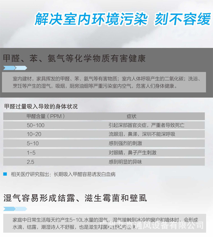 airgone/艾高新风系统分体管道换气扇