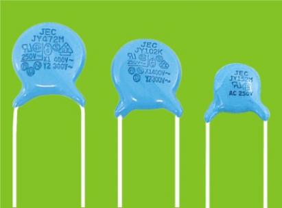 供应JY102MY5VY2交流陶瓷安规电容器，Y2电容，Y1电容器