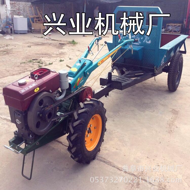 小型柴油水冷手扶拖拉机 101柴油犁地机