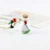 Cartoon ceramics, necklace, ethnic chain, accessory, long jewelry, simple and elegant design, ethnic style