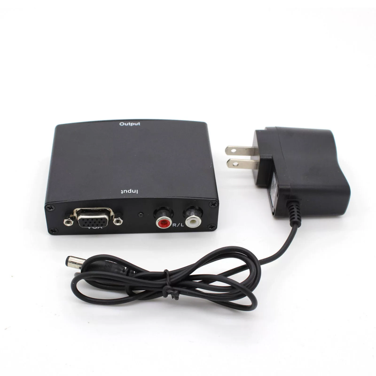 Прямой продажа с завода VGA на HDMI с железной оболочкой VGA на HDMI с левым и правым звуком, 1080p