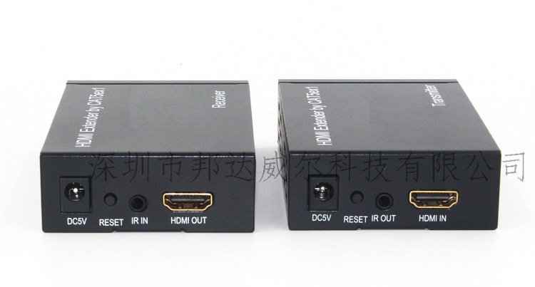 HDMI单网线延长器100米(TCP/IP技术)HDMI Extender (TCP/IP)|ms
