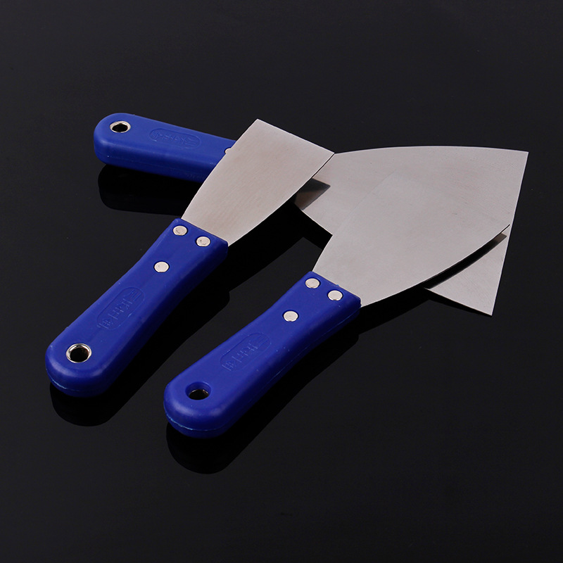 室内装潢塑料油漆铲刀 镜面抛光不锈钢油灰刀