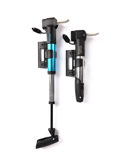 厂家直销 迷你型 自行车 球类 折叠便携式 铝制打气筒