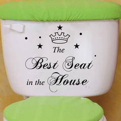 KW304 外貿跨境Best seat 馬桶貼浴室貼 衛生間裝飾貼畫 廠家批發