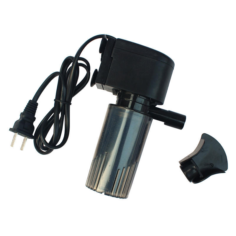 WP-2001 Three-in-One Fish Tank Filter 15W with Oxygen 5