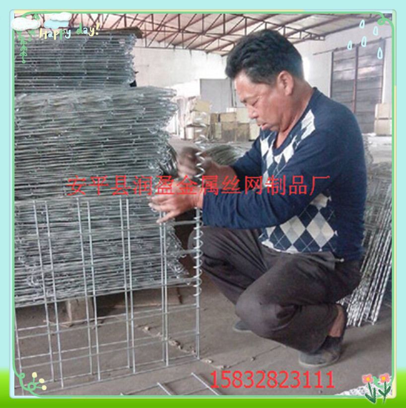 铁丝焊接石头笼子 电焊石笼网