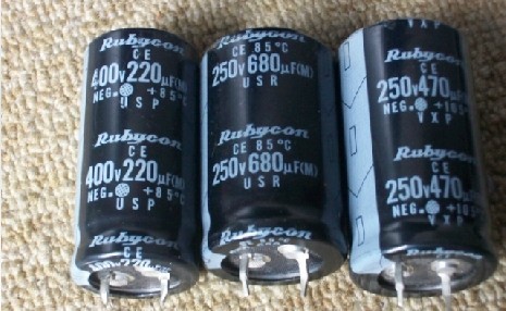 红宝石RUBYCON电解电容 470uf250v YXF 22*30高频1万小时