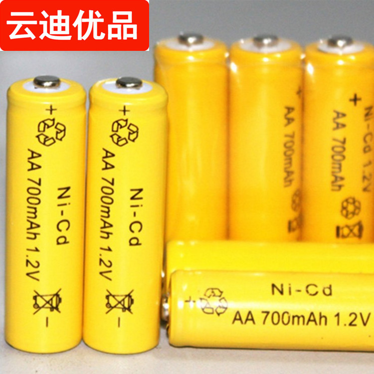 NiMH NI-MH Nickel-cadmium NI-CD Tip AA 5 1.2V 700mah Rechargeable battery Toys