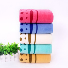 厂价批发25*50 超细纤维 童巾卡通印花毛巾 幼儿园专用 制LOGO