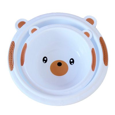邦贝小象 小号婴儿塑料脸盆宝宝脸盆儿童用品批发3035防摔耐高温|ru