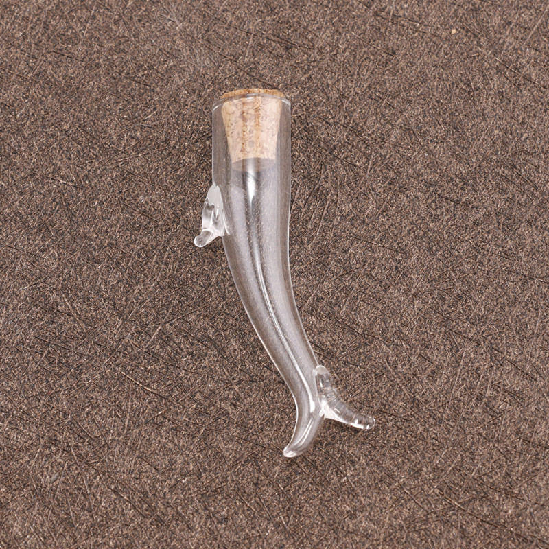 5g Weight Ornaments Jewelry Making Type 2.5-3CM Jewelry Making Size Drift bottle Classification 1 Piece Quantity Wooden plug, Glass Material Geometric Pattern Simple Style Style 1 Piece 2.5-3CM Wooden Plug Glass Geometric Drift Bottle 44