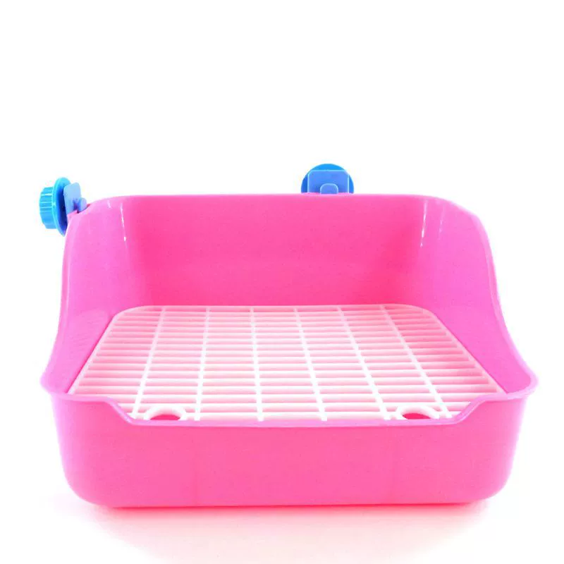 Завод прямой Pet кролик Шиншилла морская свинка Туалет кролик Туалет голландский Туалет свиньи большой квадратный Туалет кролика