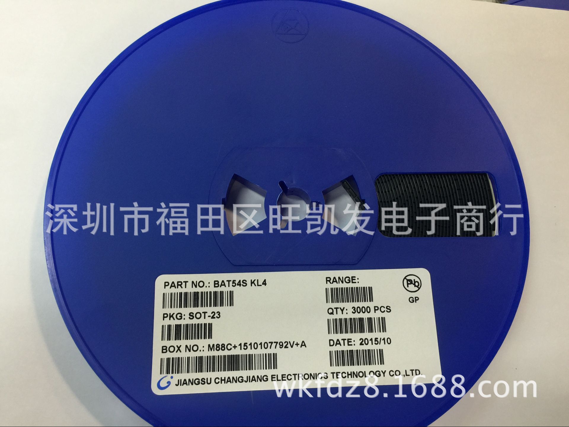 BAT54S 肖特基二极管 双管串联 30V 200mA 低压降 SOT-23 原装