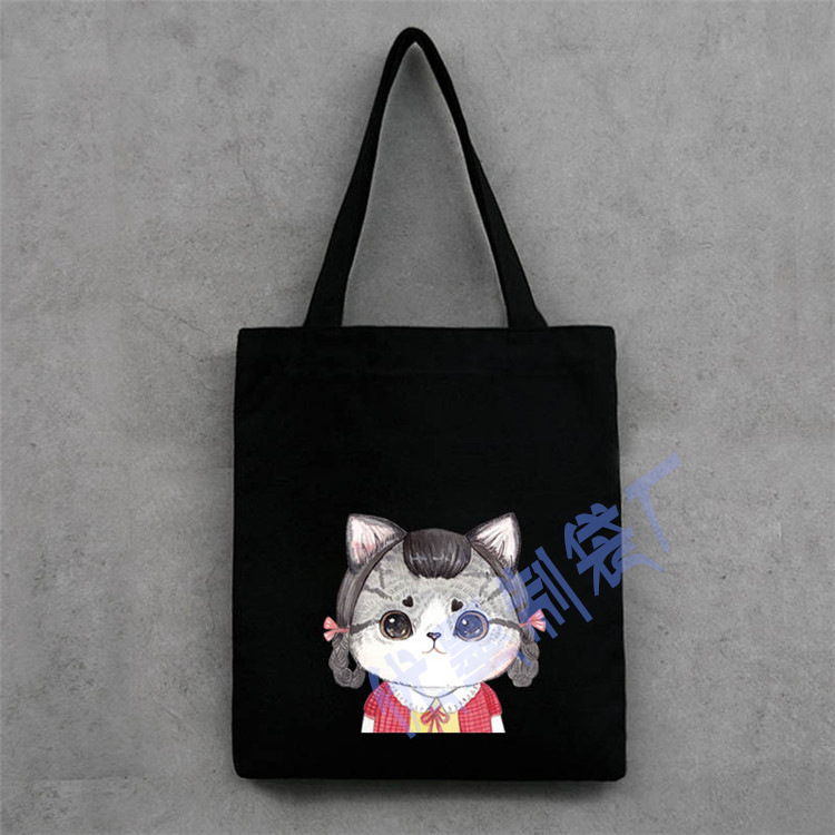 帆布袋端午节粽子宣传袋儿童玩具帆布袋展会资料手提袋热转印