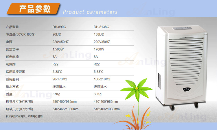 DH-890和8138C技术参数