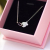 Trend necklace, fashionable cute pendant, short chain for key bag , accessory, Japanese and Korean