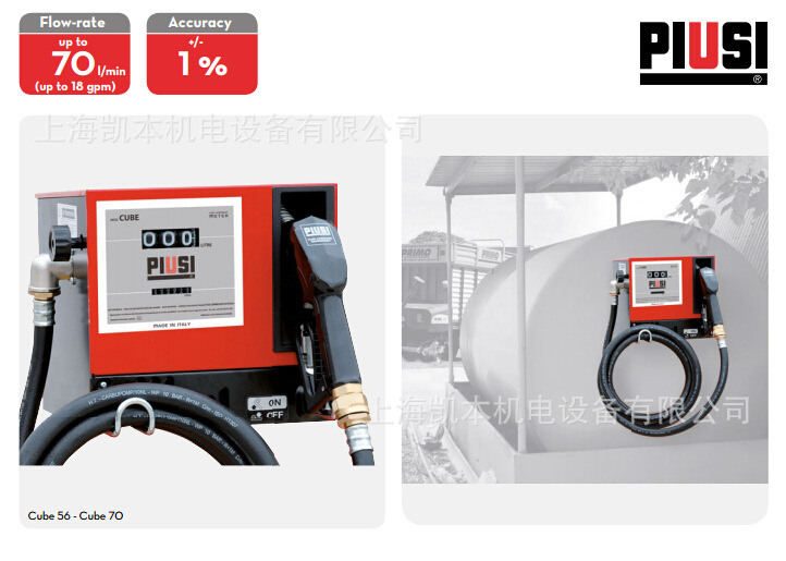 PIUSI派优士 00057500C小型柴油加油机F0059100A中国一级代理