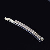 The Korean version of the exquisite hair clip is a word clip 888 rhinestone hair decoration small card head jewelry one piece of hair
