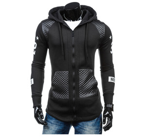 A man of foreign trade Hoodie fashion cardigan Baseball Shirt Size man coat sleeves